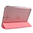 Funda de Cuero Cartera con Soporte para Apple iPad Air Rosa