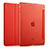 Funda de Cuero Cartera con Soporte para Apple iPad Mini 2 Rojo