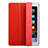 Funda de Cuero Cartera con Soporte para Apple iPad Mini 2 Rojo