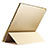 Funda de Cuero Cartera con Soporte para Apple iPad Pro 12.9 Oro