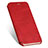 Funda de Cuero Cartera con Soporte para Apple iPhone 8 Rojo