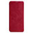 Funda de Cuero Cartera con Soporte para Huawei Maimang 7 Rojo