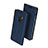 Funda de Cuero Cartera con Soporte para Samsung Galaxy A6 Plus (2018) Azul