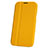 Funda de Cuero Cartera con Soporte para Samsung Galaxy Note 2 N7100 N7105 Amarillo