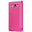 Funda de Cuero Cartera con Soporte para Samsung Galaxy On5 Pro Rosa Roja