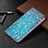 Funda de Cuero Cartera con Soporte Patron de Moda Carcasa B03F para Samsung Galaxy S21 Plus 5G