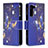 Funda de Cuero Cartera con Soporte Patron de Moda Carcasa B04F para Samsung Galaxy S22 5G