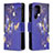 Funda de Cuero Cartera con Soporte Patron de Moda Carcasa B05F para Samsung Galaxy S22 Ultra 5G