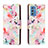 Funda de Cuero Cartera con Soporte Patron de Moda Carcasa H01X para Samsung Galaxy M52 5G