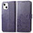 Funda de Cuero Cartera con Soporte Patron de Moda Carcasa H03 para Apple iPhone 14