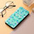 Funda de Cuero Cartera con Soporte Patron de Moda Carcasa H10 para Apple iPhone 14