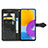 Funda de Cuero Cartera con Soporte Patron de Moda Carcasa para Samsung Galaxy M52 5G
