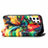 Funda de Cuero Cartera con Soporte Patron de Moda Carcasa S03D para Samsung Galaxy S22 Ultra 5G