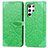 Funda de Cuero Cartera con Soporte Patron de Moda Carcasa S07D para Samsung Galaxy S21 Ultra 5G