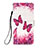 Funda de Cuero Cartera con Soporte Patron de Moda Carcasa Y02B para Apple iPhone 13