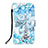 Funda de Cuero Cartera con Soporte Patron de Moda Carcasa Y02B para Samsung Galaxy Note 20 5G