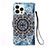 Funda de Cuero Cartera con Soporte Patron de Moda Carcasa Y03B para Apple iPhone 14 Pro Max