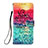 Funda de Cuero Cartera con Soporte Patron de Moda Carcasa Y04B para Samsung Galaxy S22 5G