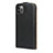 Funda de Cuero Cartera con Soporte S01 para Apple iPhone 11 Pro Negro