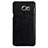 Funda de Cuero Cartera con Soporte U01 para Samsung Galaxy S7 Edge G935F Negro