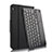 Funda de Cuero Cartera con Teclado para Huawei MediaPad M3 Lite 10.1 BAH-W09 Negro