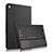 Funda de Cuero Cartera con Teclado para Huawei MediaPad M5 10.8 Negro