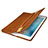 Funda de Cuero Elastico del Pluma Desmontable P01 para Apple Pencil Apple iPad Pro 10.5 Marron