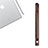 Funda de Cuero Elastico del Pluma Desmontable P04 para Apple Pencil Apple iPad Pro 10.5 Marron