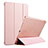 Funda de Cuero Flip con Soporte para Apple iPad Pro 9.7 Oro Rosa