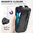 Funda de Cuero Flip para Motorola Moto Edge 30 5G