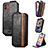 Funda de Cuero Flip S02D para Samsung Galaxy M13 5G