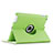 Funda de Cuero Giratoria con Soporte para Apple iPad 2 Verde