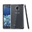 Funda Dura Cristal Plastico Rigida Transparente para Samsung Galaxy Note Edge SM-N915F Claro