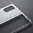 Funda Dura Cristal Plastico Rigida Transparente para Samsung Galaxy Z Fold2 5G Negro