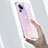 Funda Dura Cristal Plastico Rigida Transparente para Xiaomi Mi 12 Lite NE 5G Negro