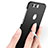 Funda Dura Plastico Rigida Carcasa Mate con Anillo de dedo Soporte A01 para Huawei Honor 8