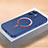 Funda Dura Plastico Rigida Carcasa Mate con Mag-Safe Magnetic QC1 para Apple iPhone 12 Mini