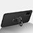 Funda Dura Plastico Rigida Carcasa Mate con Magnetico Anillo de dedo Soporte P01 para Huawei Honor Play4 Pro 5G