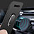 Funda Dura Plastico Rigida Carcasa Mate con Magnetico Anillo de dedo Soporte P02 para Samsung Galaxy S10 5G