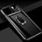 Funda Dura Plastico Rigida Carcasa Mate con Magnetico Anillo de dedo Soporte P02 para Xiaomi Redmi Note 8 Pro
