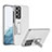 Funda Dura Plastico Rigida Carcasa Mate con Soporte AC1 para Samsung Galaxy S21 5G