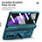Funda Dura Plastico Rigida Carcasa Mate Frontal y Trasera 360 Grados P06 para Samsung Galaxy Z Fold2 5G