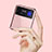 Funda Dura Plastico Rigida Carcasa Mate P02 para Samsung Galaxy Z Flip3 5G