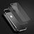 Funda Dura Plastico Rigida Espejo M01 para Apple iPhone 8 Plus Negro