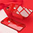 Funda Dura Plastico Rigida Espejo para Apple iPhone 8 Plus Rojo
