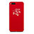 Funda Dura Plastico Rigida Flores para Xiaomi Mi Note 3 Rojo