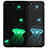 Funda Dura Plastico Rigida Fluorescencia para Apple iPhone 8 Plus Negro