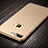 Funda Dura Plastico Rigida Mate con Agujero para Apple iPhone 8 Plus Oro