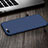 Funda Dura Plastico Rigida Mate con Anillo de dedo Soporte para Apple iPhone 8 Plus Azul