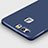 Funda Dura Plastico Rigida Mate con Anillo de dedo Soporte para Huawei P9 Plus Azul